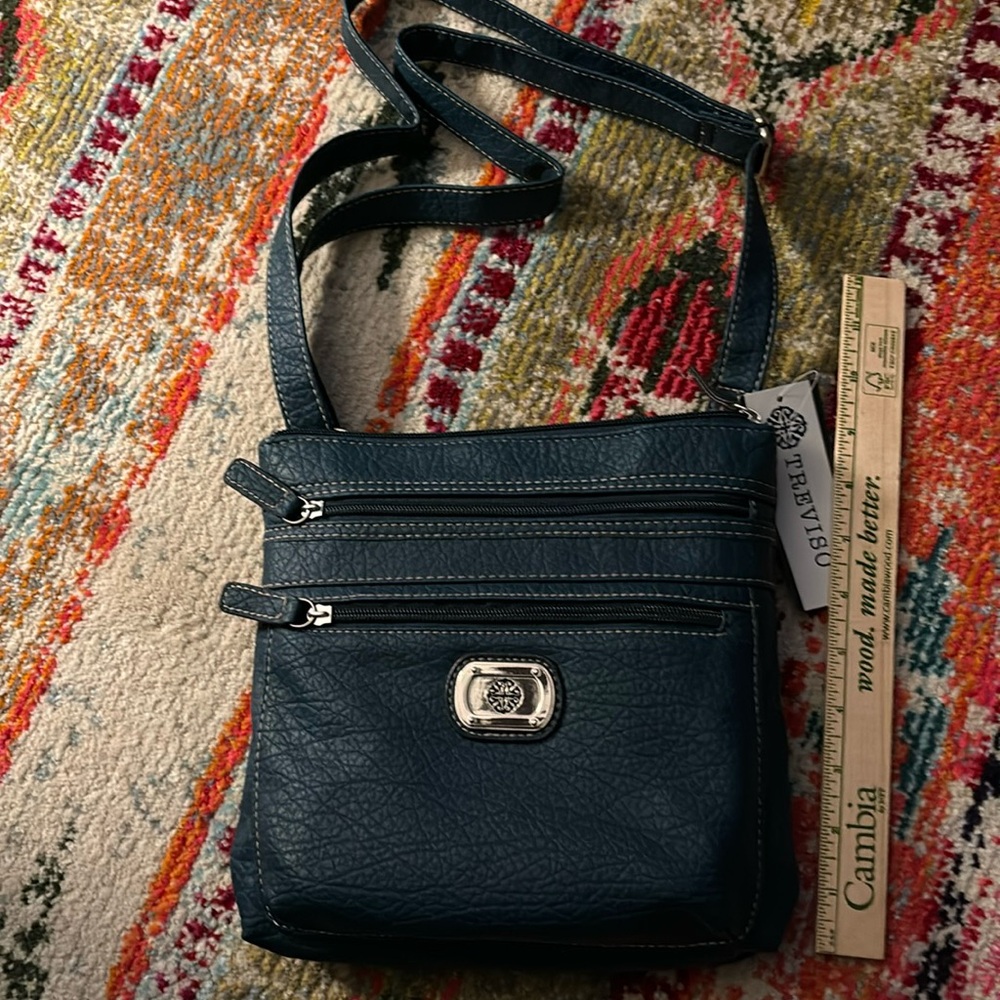 Treviso Crossbody Blue Bag